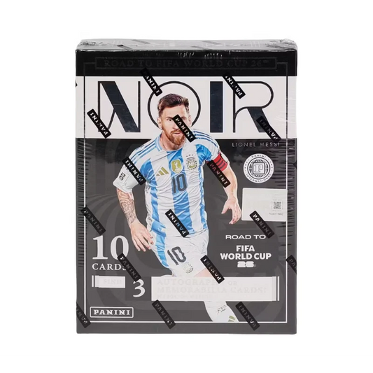 2025/26 Panini Noir Road to World Cup Soccer Hobby International Box