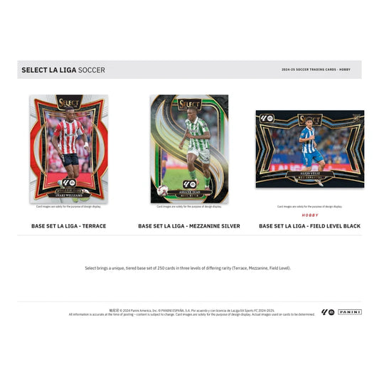 2024/25 Panini Select La Liga Soccer Hobby 12 Box Case