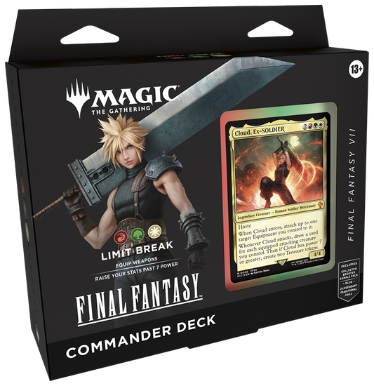 Final Fantasy VII Limit Break Commander Deck