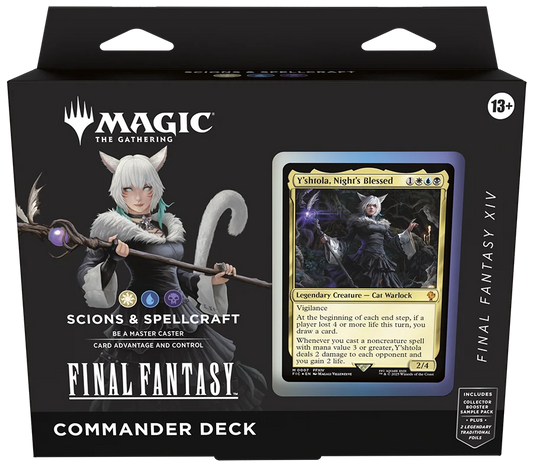 Final Fantasy Commander Deck Set of 4