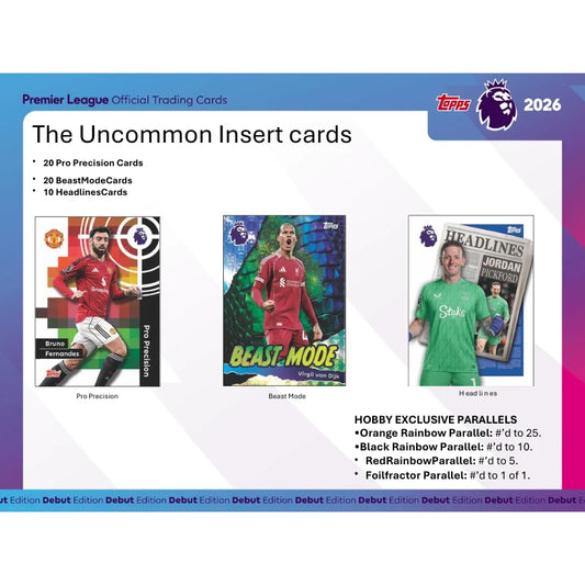 2025/26 Topps Premier League EPL Soccer Hobby Box
