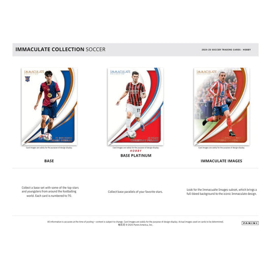 2024/25 Panini Immaculate Soccer Hobby 6 Box Case