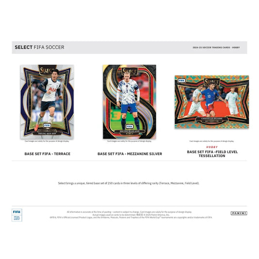 2024/25 Panini Select FIFA Soccer Hobby Box